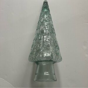 Recycled Green Bottle Glass Tree Shaped